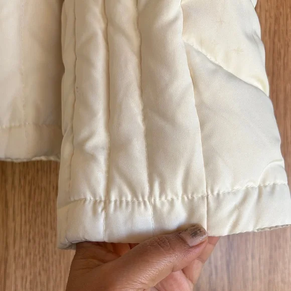 Nine West Off-White Quilted Jacket - Picture 4 of 9